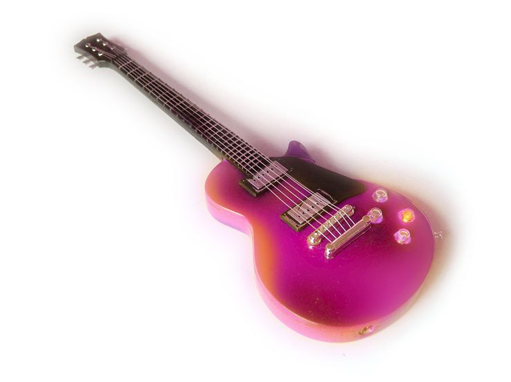 Pink Small Lighter Guitar